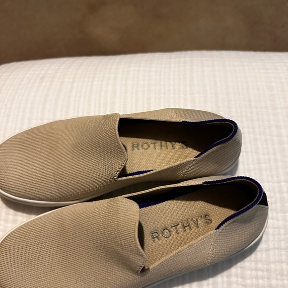 Rothy’s Tan Slip-On Sneakers Size 8 - Picture 3 of 7